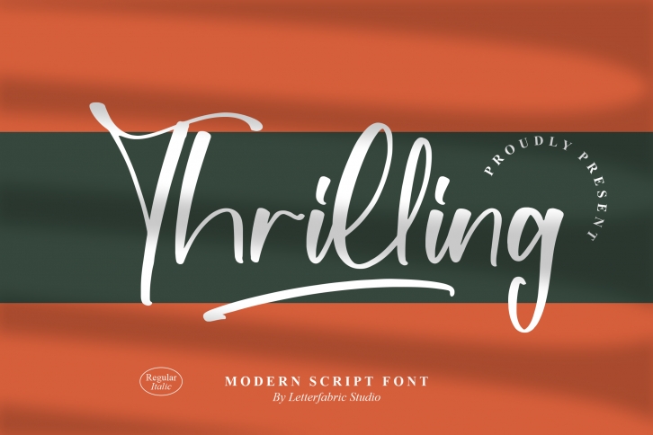 Thrilling Font Download