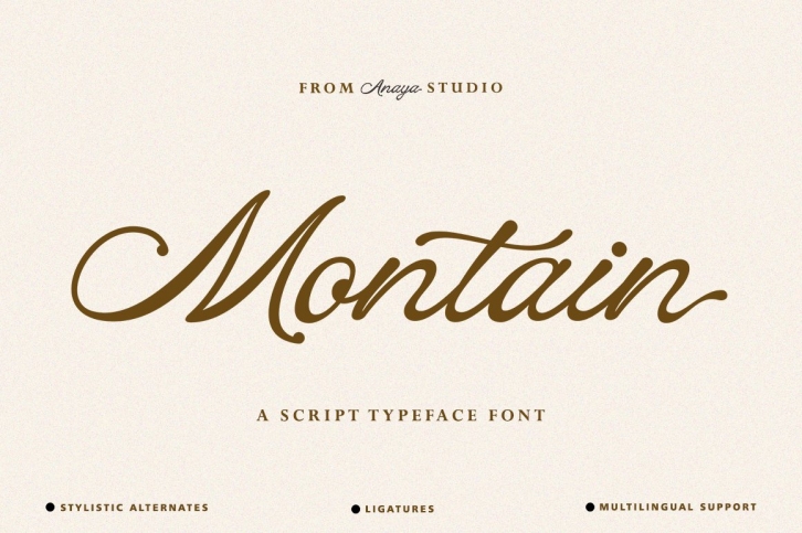 Montain Font Download