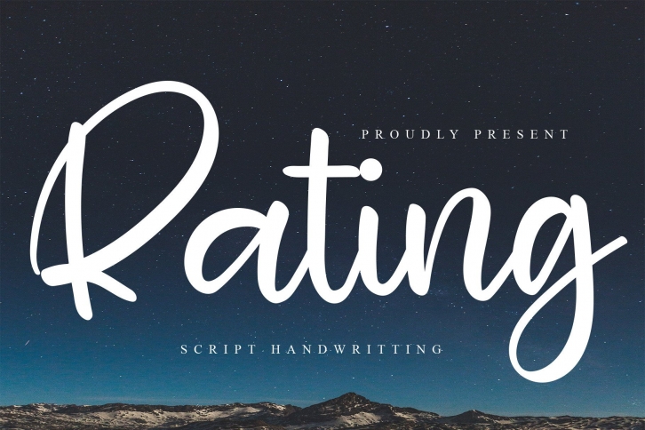 Rating Font Download