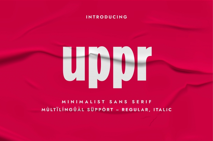 Uppr Font Download