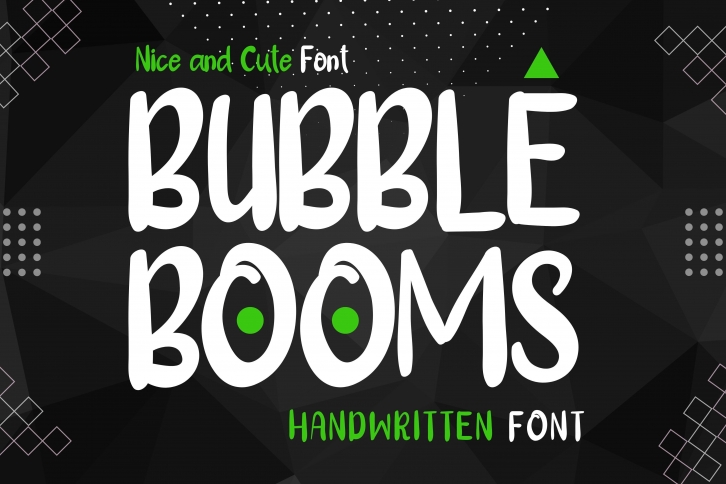 Bubble Booms Font Download