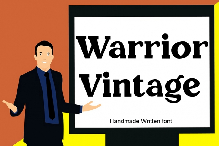 Warrior Vintage Font Download