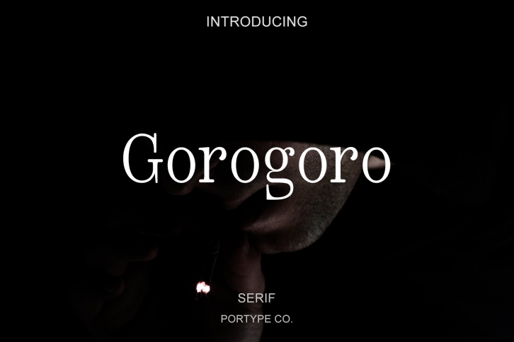 Gorogoro-Serif Font Download