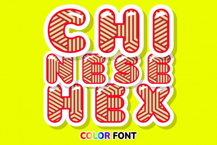 Chinese Hex Font Download