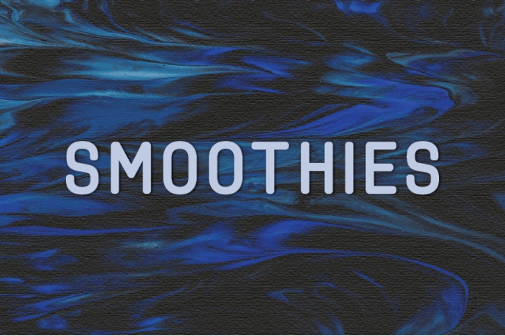 Smoothies Font Download