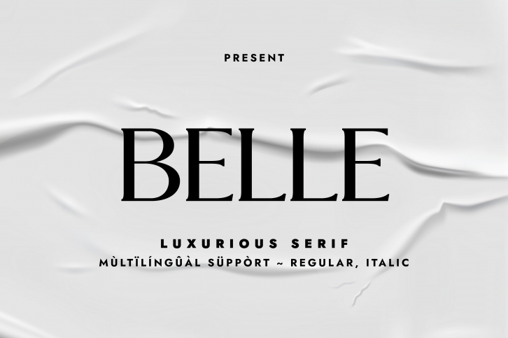 Belle Font Download