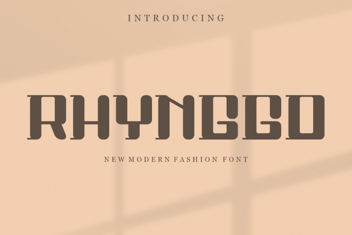Rhynggo Font Font Download