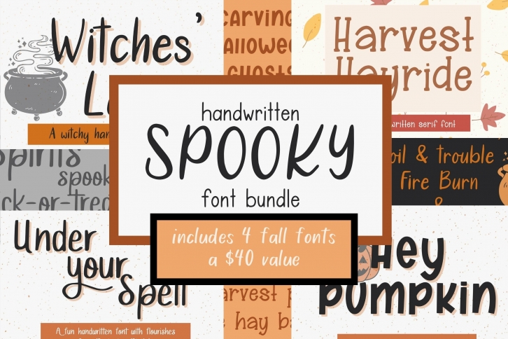 Spooky Bundle Font Download