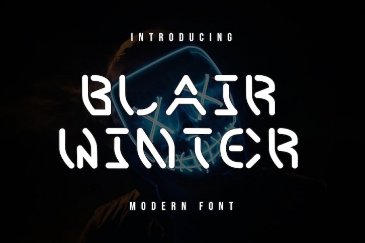 Blair Winter Modern Font Font Download