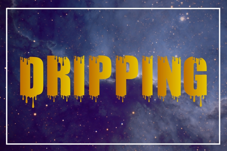 Dripping Font Download