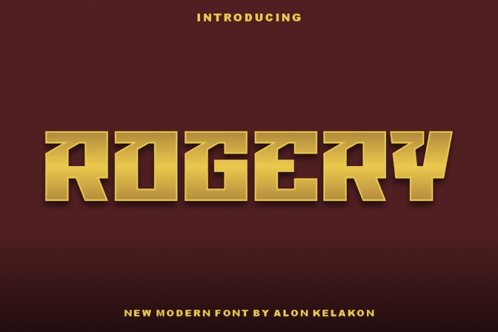 Rogery Font Download