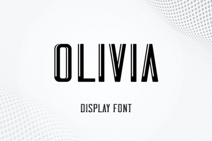Olivia - Simple display font Font Download