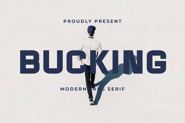 Bucking – Modern Sans Serif Font Download