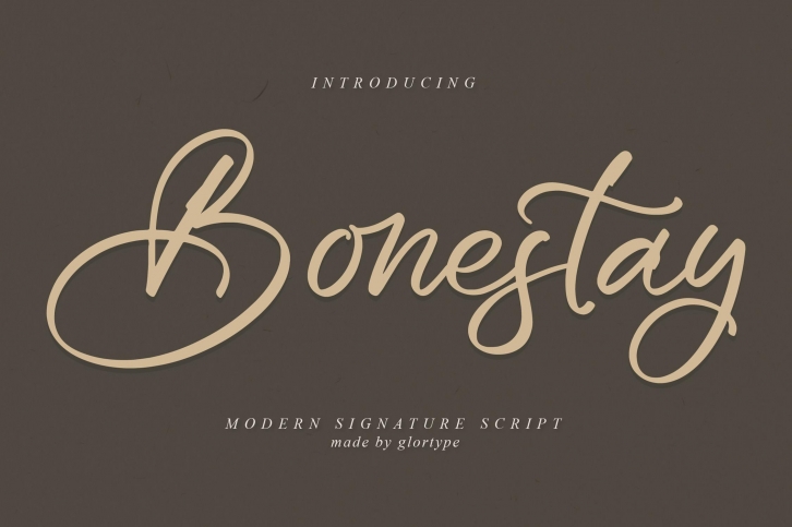 Bonestay Font Download