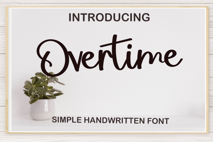 Overtime Font Download