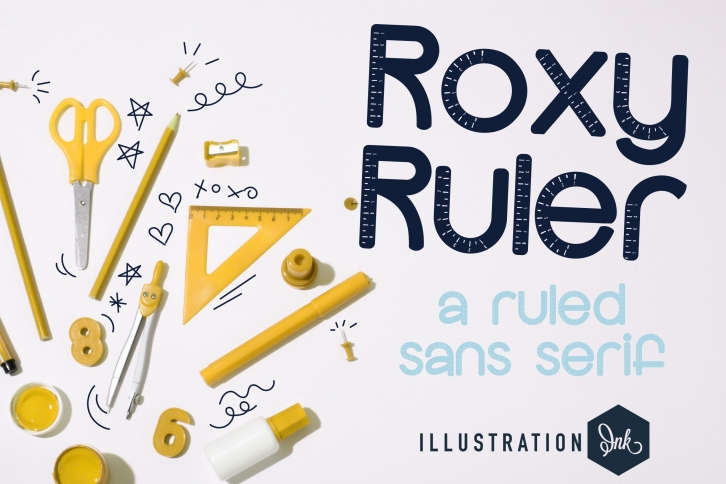 ZP Roxy Ruler Font Download