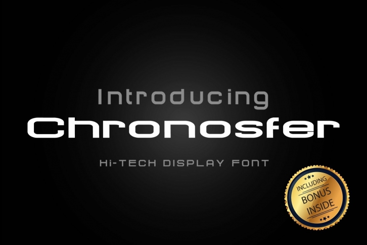 CHRONOSFER Font Download