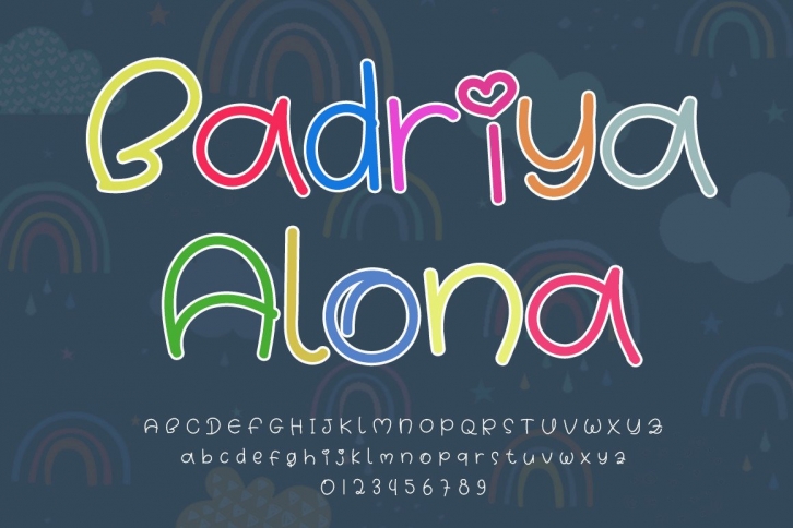 Badriya Alona Font Download