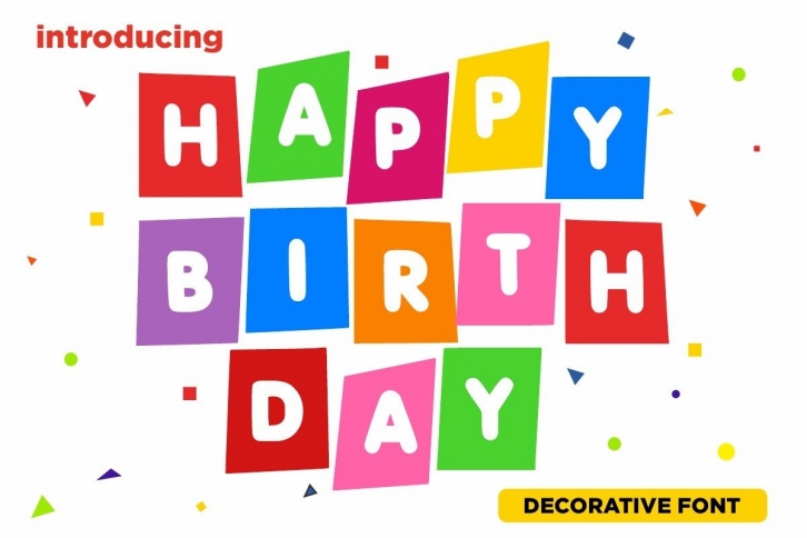 Happy Birth Day Font Download