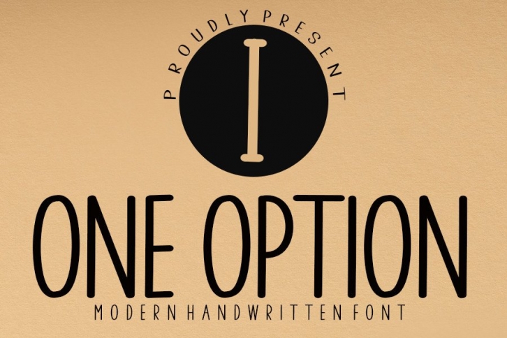 One Option Font Download