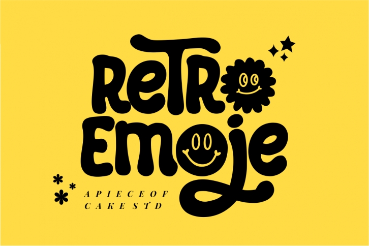 Retro Emoje Font Download