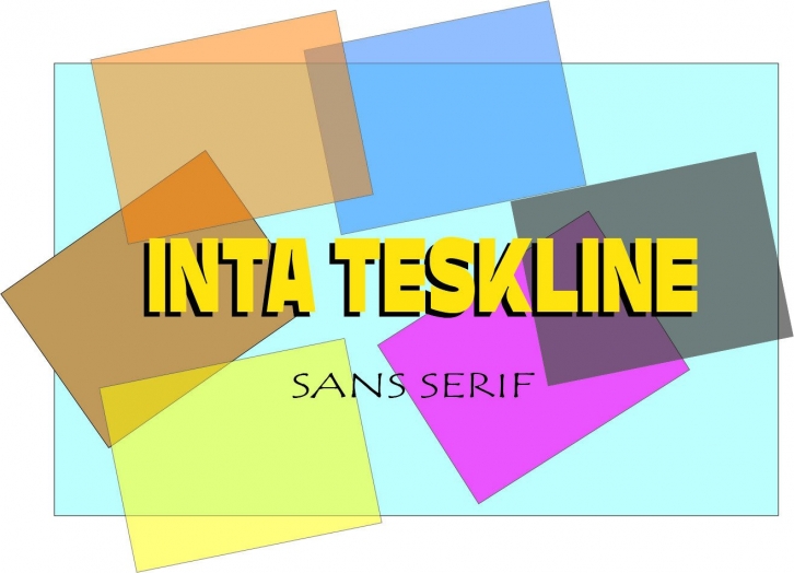 Inta Teskline Font Download