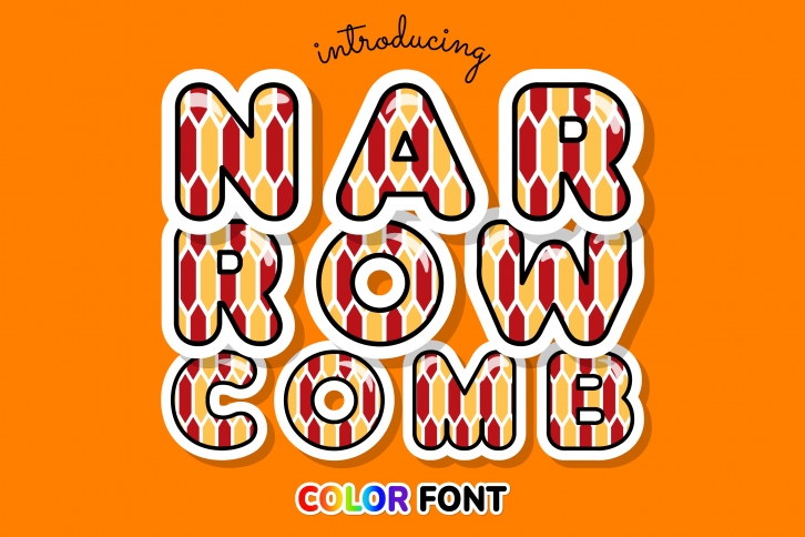 Narrow Comb Font Download