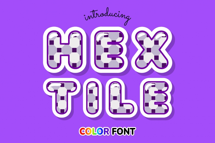 Hex Tile Font Download