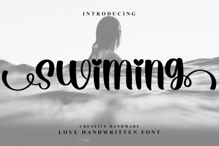 Swiming Font Download