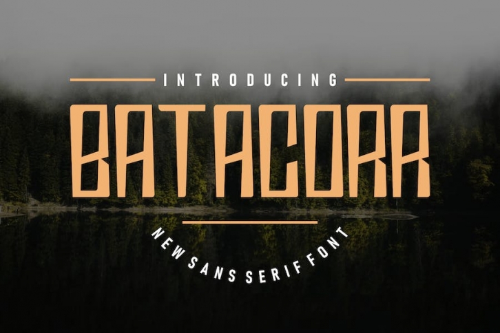 Batacorr font Font Download