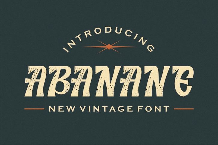 Abanane font Font Download