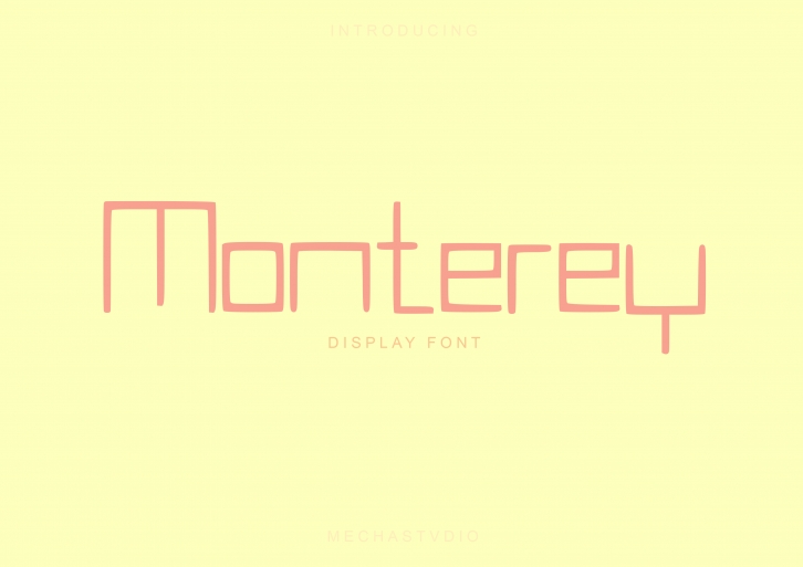 Monterey Font Download