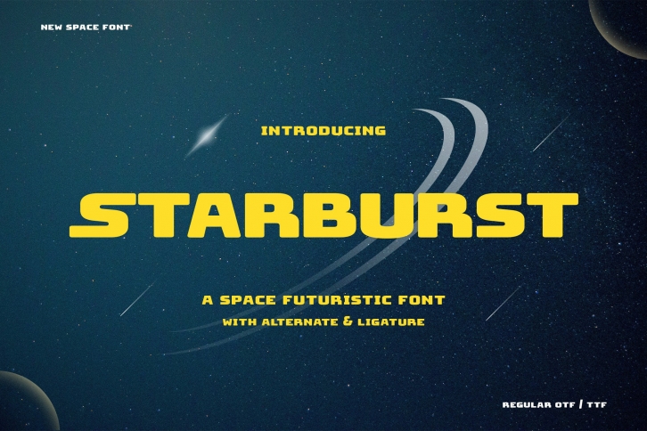 Starburst Font Download