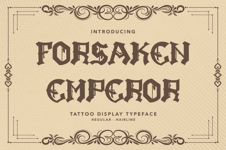 Forsaken Emperor Font Download