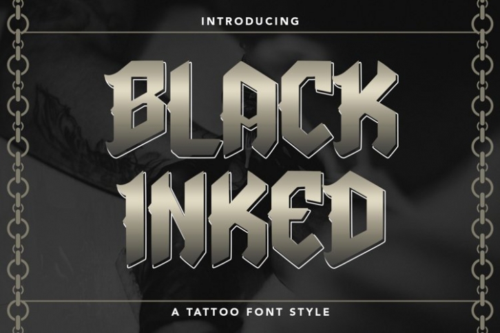 Blacklnked Font Download