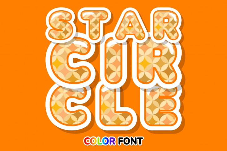 Star Circle Font Download