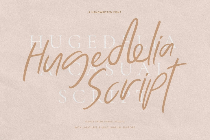 Hugedelia Font Download