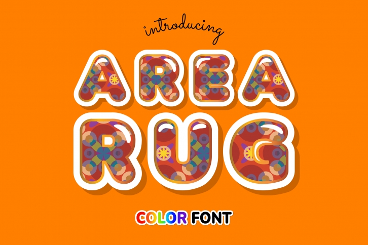 Area Rug Font Download