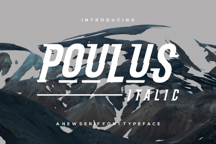 Poulusitalic Font Download