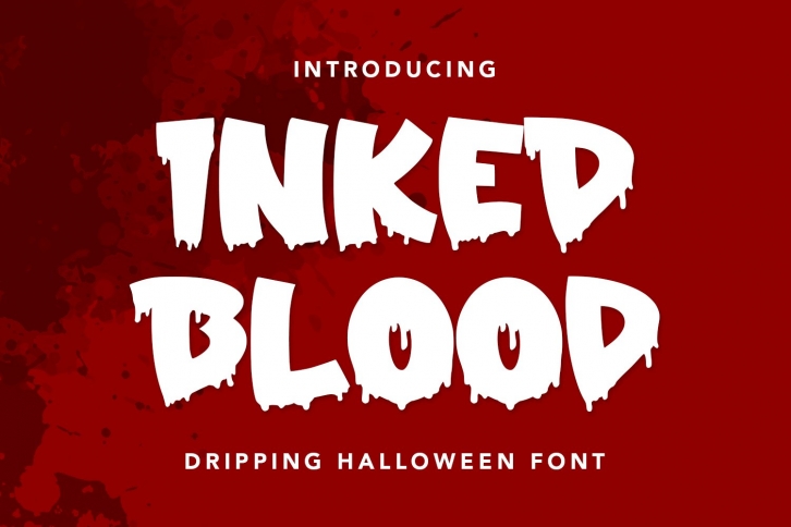 Inked Blood Font Download