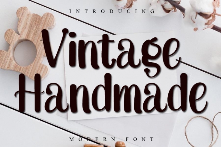 Vintage Handmade Font Download