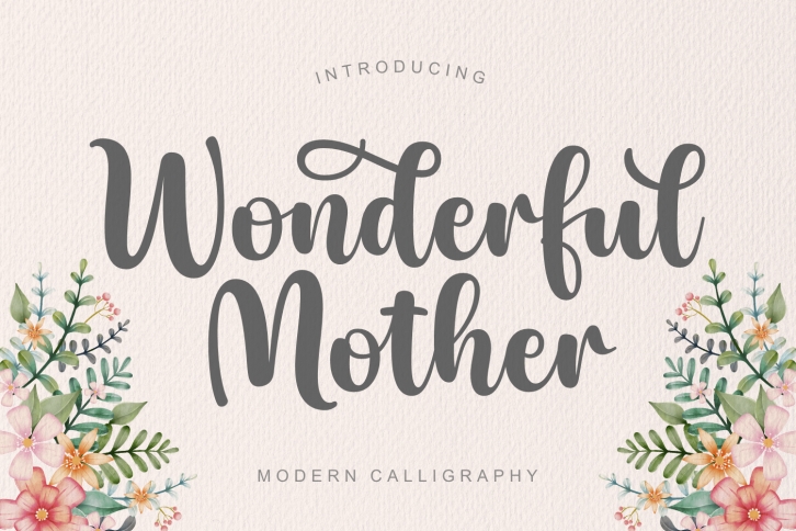 Wonderful Mother Font Download