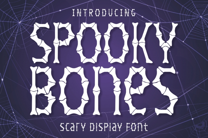 Spooky Bones Font Download