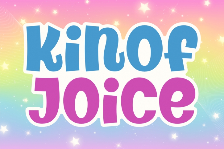 Kinof Joice Font Download