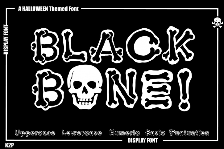Black Bone! Font Download