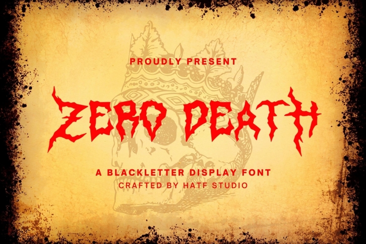 Zero Death Font Download