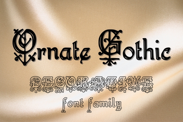 Ornate Gothic Font Download