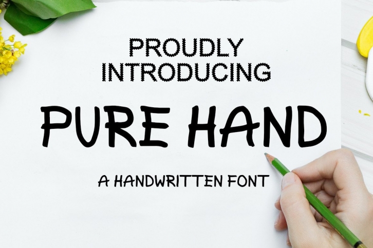Pure Hand Font Download