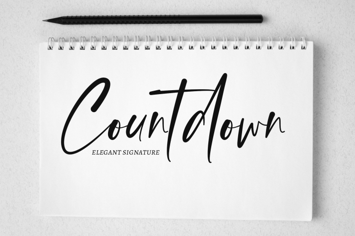 Countdown Font Download