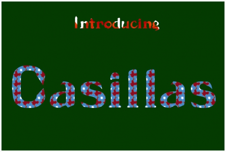 Casillas Font Download
